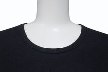 Load image into Gallery viewer, CHROME HEARTS クロムハーツ オールド サーマル ロングスリーブTシャツ ダブルCHクロス ブラック レッド ホワイト サイズL 美品 中古 4b004707