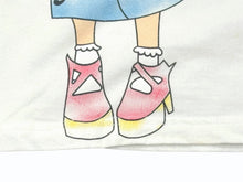 画像をギャラリービューアに読み込む, 極美品 Christian Dior クリスチャンディオール J'ADORE ジャドール リンガーTシャツ 4E16155594 サイズ42 ホワイト ブルー 中古 4b004716