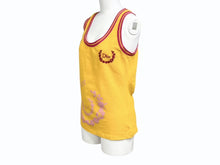 画像をギャラリービューアに読み込む, Christian Dior クリスチャンディオール タンクトップ ノースリーブ 4A16155910 サイズ38 フラワーモチーフ プリント 刺繍 良品 中古 4b004719