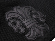 Load image into Gallery viewer, 極美品 CHROME HEARTS クロムハーツ BEANIE CASH BS FLARE BSフレアパッチ ビーニー ニットキャップ 310215-B ブラック 中古 4b004721