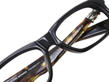 Load image into Gallery viewer, CHROME HEARTS クロムハーツ 伊達メガネ SPLAT-A サイズ55□17 -143 BSフレア シルバー925 ブラック 鼈甲カラー レンズ無し 美品 中古 4b004722