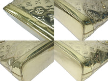 Load image into Gallery viewer, 極美品 LOUIS VUITTON ルイヴィトン ロックイット モノグラム ミロワール ハンドバッグ ゴールド M95450 中古 4b004725