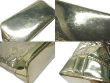 Load image into Gallery viewer, 極美品 LOUIS VUITTON ルイヴィトン ロックイット モノグラム ミロワール ハンドバッグ ゴールド M95450 中古 4b004725
