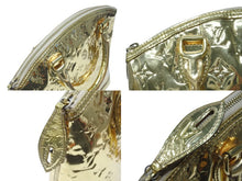 Load image into Gallery viewer, 極美品 LOUIS VUITTON ルイヴィトン ロックイット モノグラム ミロワール ハンドバッグ ゴールド M95450 中古 4b004725
