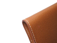 画像をギャラリービューアに読み込む, HERMES エルメス アジェンダ クシュベル カバー メモ帳 ペン付き ブラウン レザー 美品 中古 4b004727