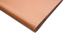 画像をギャラリービューアに読み込む, HERMES エルメス アジェンダ クシュベル カバー メモ帳 ペン付き ブラウン レザー 美品 中古 4b004727