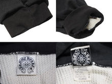 画像をギャラリービューアに読み込む, CHROME HEARTS クロムハーツ Old Horseshoe Pullover Hoodie ホースシュー プルオーバーパーカー チャコール サイズXL 良品 中古 4b004732