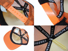 Load image into Gallery viewer, CHROME HEARTS クロムハーツ MATTY BOY マッティボーイ STAY FAST ステイファスト トラッカー メッシュキャップ オレンジ 美品 中古 4b004736