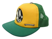 Load image into Gallery viewer, 極美品 CHROME HEARTS クロムハーツ MATTY BOY マッティボーイ SMILEY スマイリー トラッカー メッシュキャップ SEX RECORDS 中古 4b004739