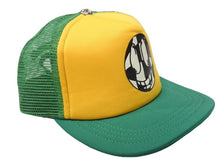 Load image into Gallery viewer, 極美品 CHROME HEARTS クロムハーツ MATTY BOY マッティボーイ SMILEY スマイリー トラッカー メッシュキャップ SEX RECORDS 中古 4b004739