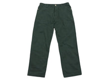 Load image into Gallery viewer, CHROME HEARTS クロムハーツ コットンパンツ サイズ34 クロスボールボタン ホースシュー シルバー925 グリーン 美品 中古 4b004742