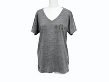 画像をギャラリービューアに読み込む, CHROME HEARTS クロムハーツ 半袖Ｔシャツ ホースシュー RN#95024 グレー コットン ポリエステル レーヨン サイズM 美品 中古 4b004743