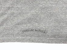 画像をギャラリービューアに読み込む, CHROME HEARTS クロムハーツ 半袖Ｔシャツ ホースシュー RN#95024 グレー コットン ポリエステル レーヨン サイズM 美品 中古 4b004743