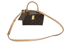 Load image into Gallery viewer, 新品同様 LOUIS VUITTON ルイヴィトン ツイステッドボックス 2WAYバッグ M40275 フランクゲーリー ブラウン ゴールド 中古 4b004746