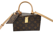 Load image into Gallery viewer, 新品同様 LOUIS VUITTON ルイヴィトン ツイステッドボックス 2WAYバッグ M40275 フランクゲーリー ブラウン ゴールド 中古 4b004746