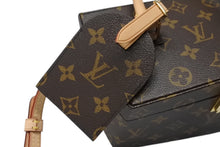 Load image into Gallery viewer, 新品同様 LOUIS VUITTON ルイヴィトン ツイステッドボックス 2WAYバッグ M40275 フランクゲーリー ブラウン ゴールド 中古 4b004746