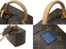 Load image into Gallery viewer, 新品同様 LOUIS VUITTON ルイヴィトン ツイステッドボックス 2WAYバッグ M40275 フランクゲーリー ブラウン ゴールド 中古 4b004746