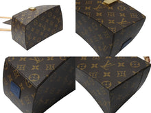 Load image into Gallery viewer, 新品同様 LOUIS VUITTON ルイヴィトン ツイステッドボックス 2WAYバッグ M40275 フランクゲーリー ブラウン ゴールド 中古 4b004746