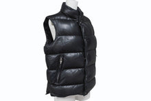 Load image into Gallery viewer, CHROME HEARTS クロムハーツ STIFF スティッフ レザーダウンベスト サイズXS クロスボール ダガージップ ラムレザー ブラック 美品 中古 4b004748