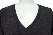 画像をギャラリービューアに読み込む, CHROME HEARTS クロムハーツ 半袖Ｔシャツ Vネック RN#95024 ポリエステル コットン レーヨン グレー 美品 中古 4b004750