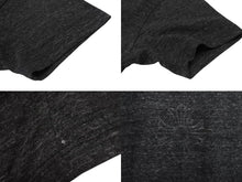 画像をギャラリービューアに読み込む, CHROME HEARTS クロムハーツ 半袖Ｔシャツ Vネック RN#95024 ポリエステル コットン レーヨン グレー 美品 中古 4b004750