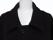 Load image into Gallery viewer, Yohji Yamamoto impermeable ヨウジヤマモト アンペリメアブル 希少 チェスターコート ウール ネイビー サイズ50 美品 中古 4b004756