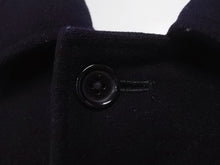 Load image into Gallery viewer, Yohji Yamamoto impermeable ヨウジヤマモト アンペリメアブル 希少 チェスターコート ウール ネイビー サイズ50 美品 中古 4b004756
