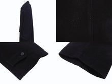 Load image into Gallery viewer, Yohji Yamamoto impermeable ヨウジヤマモト アンペリメアブル 希少 チェスターコート ウール ネイビー サイズ50 美品 中古 4b004756