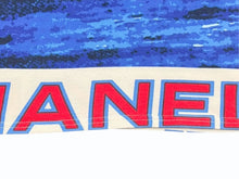 Load image into Gallery viewer, 極美品 CHANEL シャネル サーフライン タンクトップ ノースリーブ P19540V11371 サイズ38 ココマーク ブルー 総柄 中古 4b004758