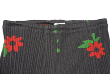 Load image into Gallery viewer, 極美品 PLEATS PLEASE プリーツプリーズ イッセイミヤケ プリーツパンツ 花柄 PP22-JF757 ポリエステル ブラック サイズ1 中古 4b004760
