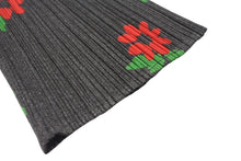 Load image into Gallery viewer, 極美品 PLEATS PLEASE プリーツプリーズ イッセイミヤケ プリーツパンツ 花柄 PP22-JF757 ポリエステル ブラック サイズ1 中古 4b004760