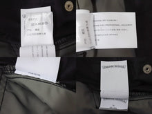 Load image into Gallery viewer, 極美品 CHROME HEARTS クロムハーツ ダブルニーパンツ サイズ25 CHクロスレザーパッチ シルバー925 ブラック 中古 4b004761