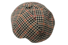 Load image into Gallery viewer, MIUMIU ミュウミュウ ベレー帽 千鳥柄 5HC075 マルチカラー ウール ポリアミド サイズS 美品 中古 4b004763