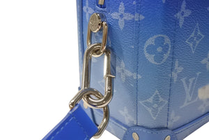 極美品 LOUIS VUITTON ルイヴィトン M45430 モノグラムクラウズ ソフトトランク ヴァージル アブロー PVC レザー 中古 4b004765