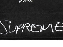 画像をギャラリービューアに読み込む, SUPREME シュプリーム 22SS God's Chilren Beanie ビーニー ニット帽 アクリル ブラック 美品 中古 4b004777