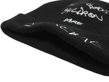 画像をギャラリービューアに読み込む, SUPREME シュプリーム 22SS God's Chilren Beanie ビーニー ニット帽 アクリル ブラック 美品 中古 4b004777