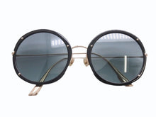 画像をギャラリービューアに読み込む, CHRISTIAN DIOR クリスチャンディオール HYPNOTIC1 ヒプノティック1 サングラス 2M 211 ブラック ゴールド サイズ56□23 145 美品 中古 4b004778
