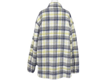 画像をギャラリービューアに読み込む, JIL SANDER+ ジルサンダープラス シャツジャケット J47BN0008J40012 アルパカウール チェック マルチカラー サイズ48 美品 中古 4b004782