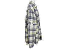 画像をギャラリービューアに読み込む, JIL SANDER+ ジルサンダープラス シャツジャケット J47BN0008J40012 アルパカウール チェック マルチカラー サイズ48 美品 中古 4b004782