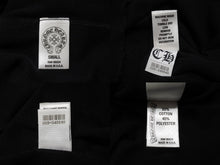 Load image into Gallery viewer, CHROME HEARTS クロムハーツ サーマル長袖Ｔシャツ オールドスクロールロゴ RN#95024 コットン ポリエステル ブラック サイズS 美品 中古 4b004791