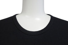 Load image into Gallery viewer, CHROME HEARTS クロムハーツ サーマル長袖Ｔシャツ オールドスクロールロゴ RN#95024 コットン ポリエステル ブラック サイズS 美品 中古 4b004791