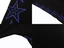 Load image into Gallery viewer, CHROME HEARTS クロムハーツ サーマル長袖Ｔシャツ オールドスクロールロゴ RN#95024 コットン ポリエステル ブラック サイズS 美品 中古 4b004791