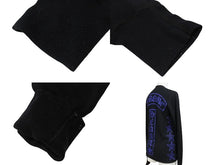 Load image into Gallery viewer, CHROME HEARTS クロムハーツ サーマル長袖Ｔシャツ オールドスクロールロゴ RN#95024 コットン ポリエステル ブラック サイズS 美品 中古 4b004791
