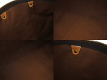 画像をギャラリービューアに読み込む, LOUIS VUITTON ルイヴィトン キーポル55 ボストンバッグ M41424 モノグラム PVC ヌメ革 旧型 ブラウン 良品 中古 4b004798