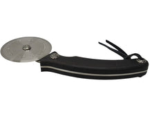 Load image into Gallery viewer, 極美品 CHROME HEARTS クロムハーツ PIZZA CUTTER ピザカッター CHプラス ホースシュー エボニーウッド シルバー925 中古 4b004805