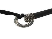 Load image into Gallery viewer, 極美品 CHROME HEARTS クロムハーツ FLY SWATTER フライスワッター ハエ叩き CHプラス フレアニー ホースシュー エボニーウッド 中古 4b004807