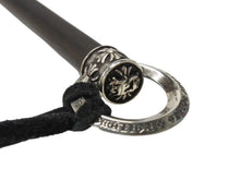 Load image into Gallery viewer, 極美品 CHROME HEARTS クロムハーツ FLY SWATTER フライスワッター ハエ叩き CHプラス フレアニー ホースシュー エボニーウッド 中古 4b004807