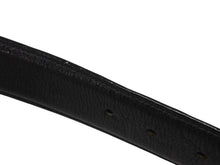 Load image into Gallery viewer, CHROME HEARTS クロムハーツ 1.5 STRP BUNDY バンディ ベルトストラップ サイズ36 ピラミッド シルバー925 レザー 美品 中古 4b004809