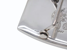Load image into Gallery viewer, CHROME HEARTS クロムハーツ ベルト 1.5 FLARE KNEE BUCKLE フレアニー バックル 重量約256.3g 2007/.923刻印 シルバー923 美品 中古 4b004810
