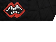 Load image into Gallery viewer, 極美品 CHROME HEARTS クロムハーツ MATTY BOY マッティボーイ CHOMPER チョンパー キルティングナイロンジャケット サイズS 総柄 中古 4b004811